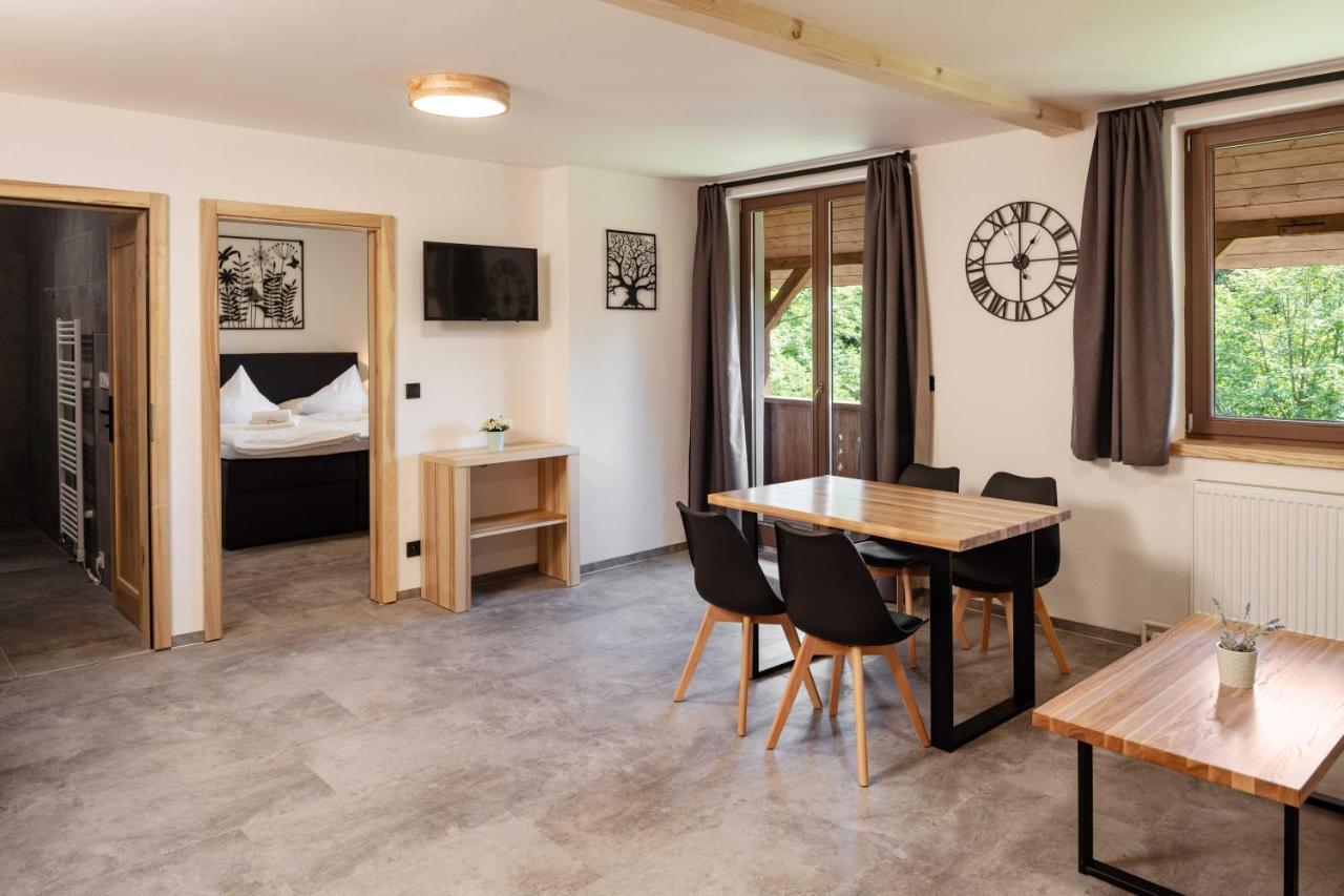 Wellness Aparthotel Martinak Horní Bečva Exteriör bild